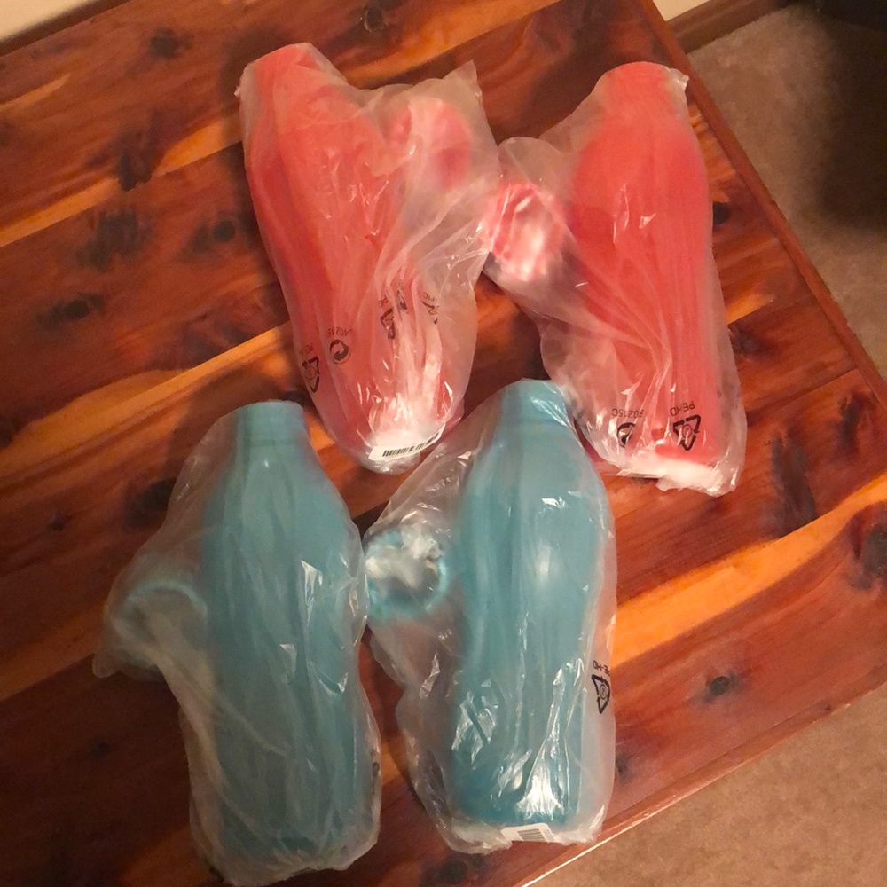 Tupperware Set of 4 Eco 500ML Plastic Water Bottles